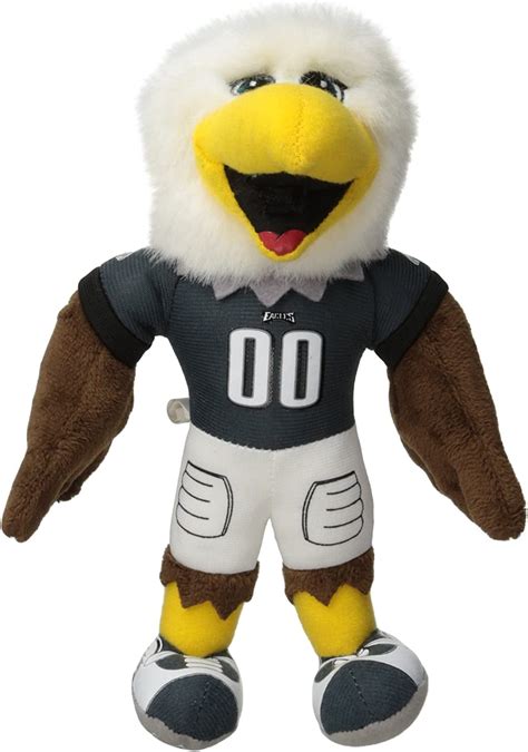 Swoop mascot stuffed birdie